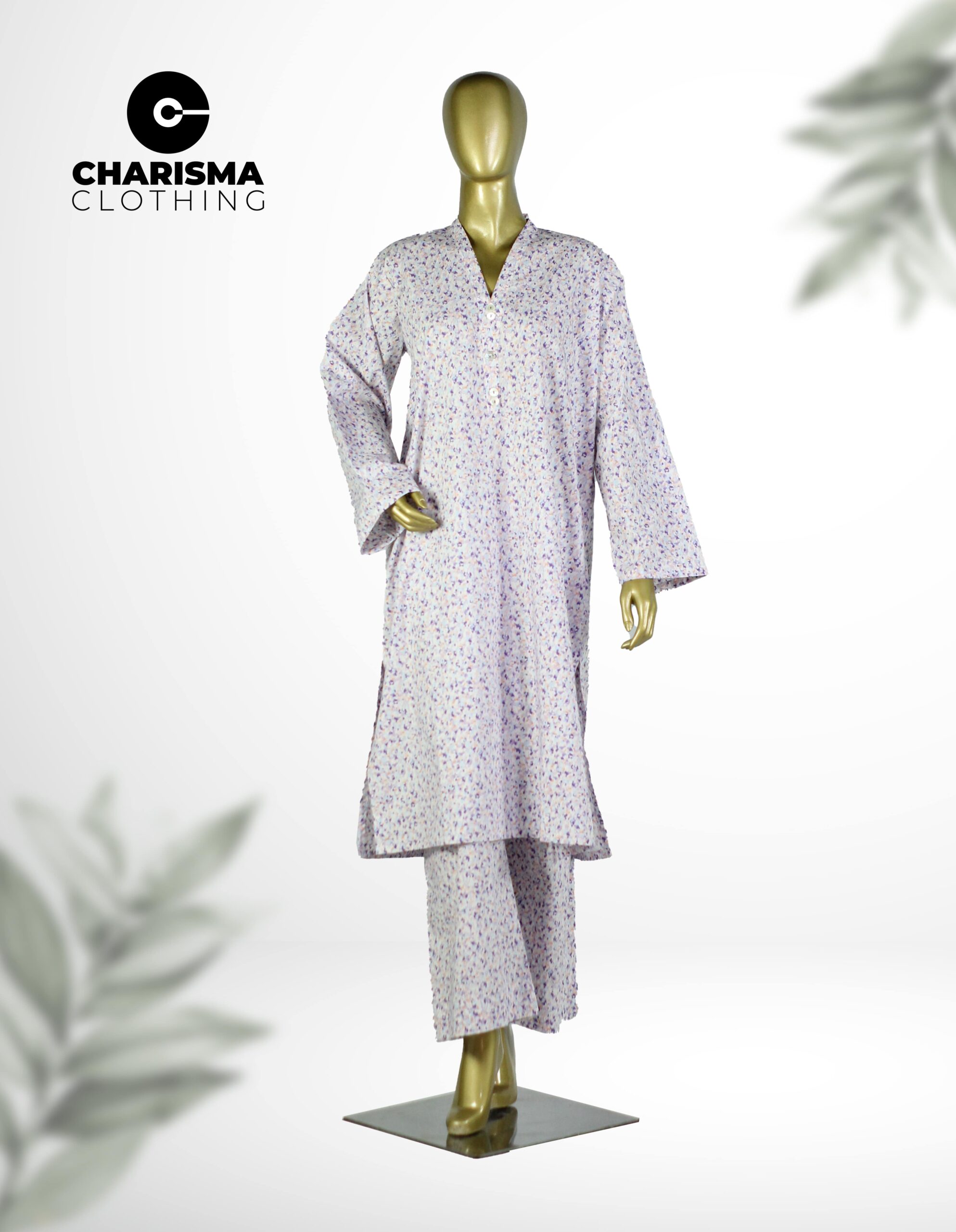 Straight kurta with culottes CC-WC24 009